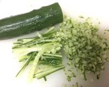 A picture of step 1 of Tofu Avocado Salad.