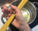 A picture of step 1 of Soupy Tangy Spaghetti 🍝.