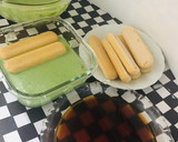 Foto del paso 2 de la receta: Tiramisú Sin Huevo con Matcha 🎉