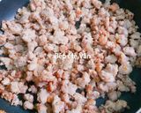 Hình bước làm 2 của món Thịt băm rang mặn ngọt