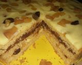Gyümölcsös pudingos piskóta torta ahogy én szoktam 😉 recept fázis 12 fotója