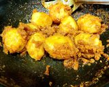 A picture of step 4 of Kashmiri Dum Aloo.