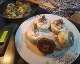 Foto del paso 2 de la receta Alcachofas con jamón, habas y guisantes