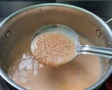 A picture of step 5 of Caramel sago (payasam) kheer.