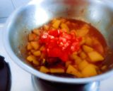 A picture of step 3 of Healthy tasty spinach and potato sabji.