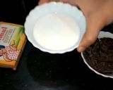A picture of step 11 of Chocolate overloaded cake.