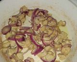 A picture of step 2 of Honey garlic chicken stir fry:.