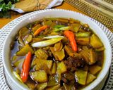 Foto langkah ke 9 dari resep Semur Kentang Daging Cincang.