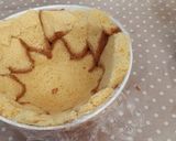 A picture of step 3 of Zuccotto with Mascarpone Cream and Dark Chocolate Chips.