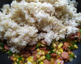Foto langkah ke 3 dari resep Nasi Goreng Hong Kong.