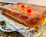 Foto del paso 11 de la receta: Pastel de plátano caramelizado y pepitas de chocolate, “sin gluten “