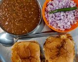 A picture of step 5 of Instant Pav Bhaji recipe, Instant Pav bhaji recipe in cooker,.