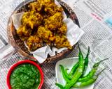 Palak spinach pakoda recipe step 3 photo