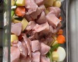 Foto del paso 3 de la receta: Suprema de Pollo en Cama de Vegetales al Queso
