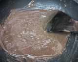 A picture of step 2 of Chikoo Ragi Halwa.