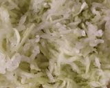 A picture of step 1 of Lauki raita.