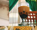 Foto langkah ke 6 dari resep SIMPLE Brown Sugar BOBA MILK TEA👍.