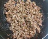 A picture of step 2 of Fajita chicken box pattice.
