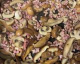 Foto del paso 6 de la receta: Quinoa con Shiitake, Portobello y Taquitos de Jamón