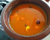 A picture of step 3 of Tomato Rasam.
