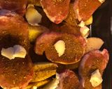 Tepsis hús Kis-Szakács módra recept fázis 2 fotója