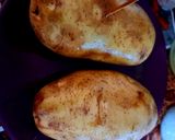 Pas rețetă Cartofi copți umpluti🥔🤤 2 fotografie