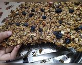 A picture of step 9 of Granola bar.