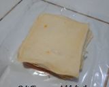 Foto langkah ke 1 dari resep Roti Tawar Bakar Isi Pisang Coklat.