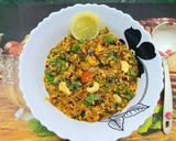 A picture of step 6 of Methi Paneer Bhurji.