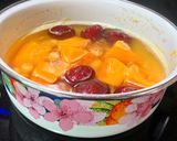 南瓜百合蓮子紅棗湯的食譜步驟2照片