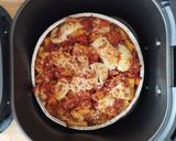 A picture of step 11 of Baked Pasta, Air Fryer Method.