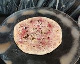 A picture of step 12 of SATTU BEETROOT PARATHA..