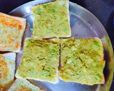 A picture of step 8 of Bombay toast sandwich.