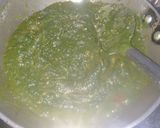A picture of step 7 of Palak Paneer.