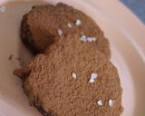 A picture of step 12 of Caramel Chocolate Bites with Sea Salt.