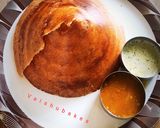 A picture of step 12 of Cone Dosa/ Topi Dosa.