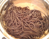 Foto del paso 11 de la receta: Espaguetis negros en crema de frutos de mar