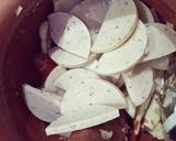 รูปขั้นตอนการทำที่ 2 ของ ตำยอดมะพร้าวอ่อน,หมูยอ,ปลาร้าหอม - คีโต(เถื่อน)