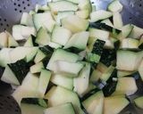 A picture of step 1 of Sitaphal ki sabzi.
