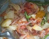 A picture of step 2 of Methi ki sabji.