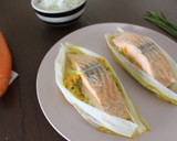 Foto del paso 4 de la receta: Salmón al papillote y arroz con Thermomix