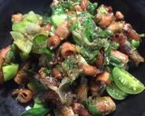 Foto langkah ke 8 dari resep Cumi Cabe Ijo.
