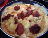Foto del paso 3 de la receta: Tortilla mallorquina de patata y sobrasada