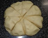 A picture of step 2 of English muffins.