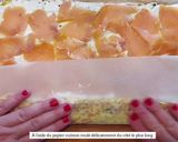 Une image de l'étape 5 de Roulė de courgettes au saumon et fromage.