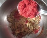 A picture of step 3 of Quick Pickle South Indian style.