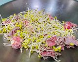 黃豆芽炒牛肉片的食譜步驟3照片
