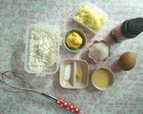 Foto langkah ke 1 dari resep Bolu Susu Lembang Strawberry Cheese🍓 (No Mixer).