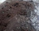 A picture of step 5 of Chocolate double decker cake🎂.