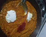 Mutter paneer, paratha with zeera rice and dalfry recipe step 2 photo